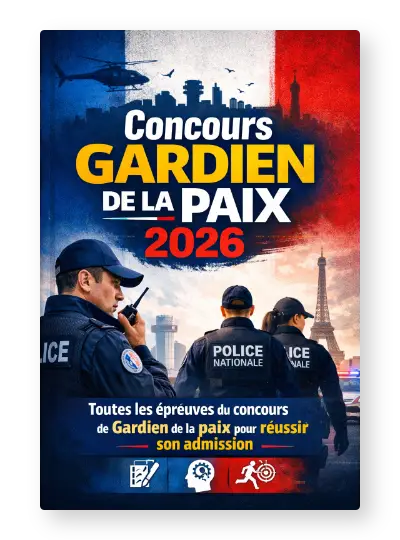 Concours Gardien de la paix 2026