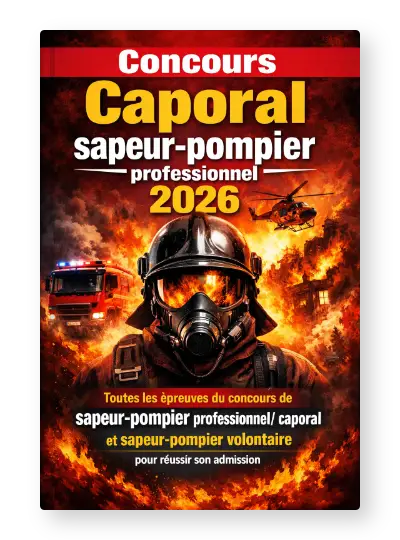 Concours Caporal sapeur-pompier professionnel 2026